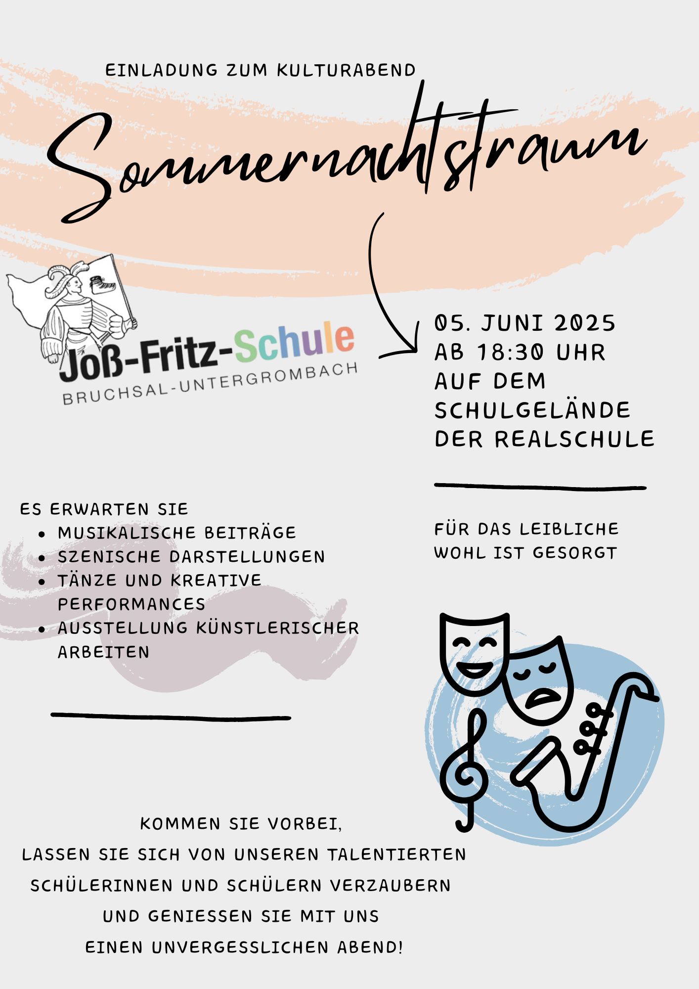 Einladung zum Kulturabend am 05.06.2025
