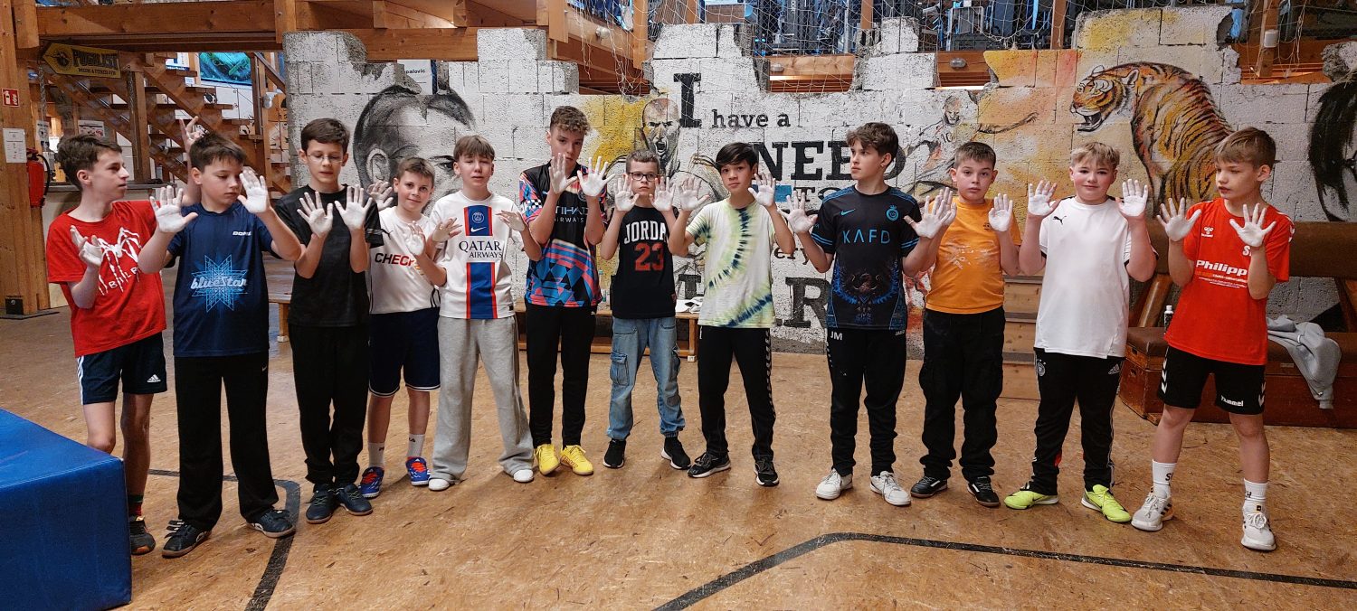 Klasse 6a beim Pugilist
