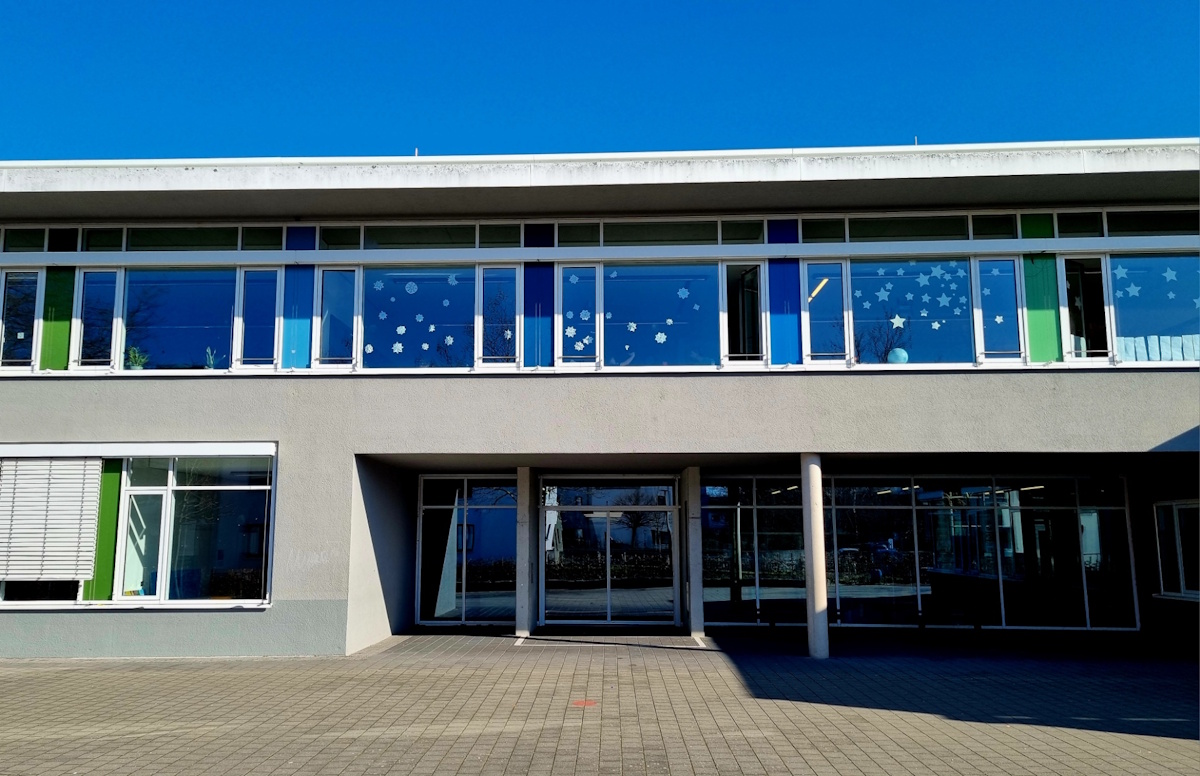 Der Eingangsbereich der Joß-Fritz-Realschule