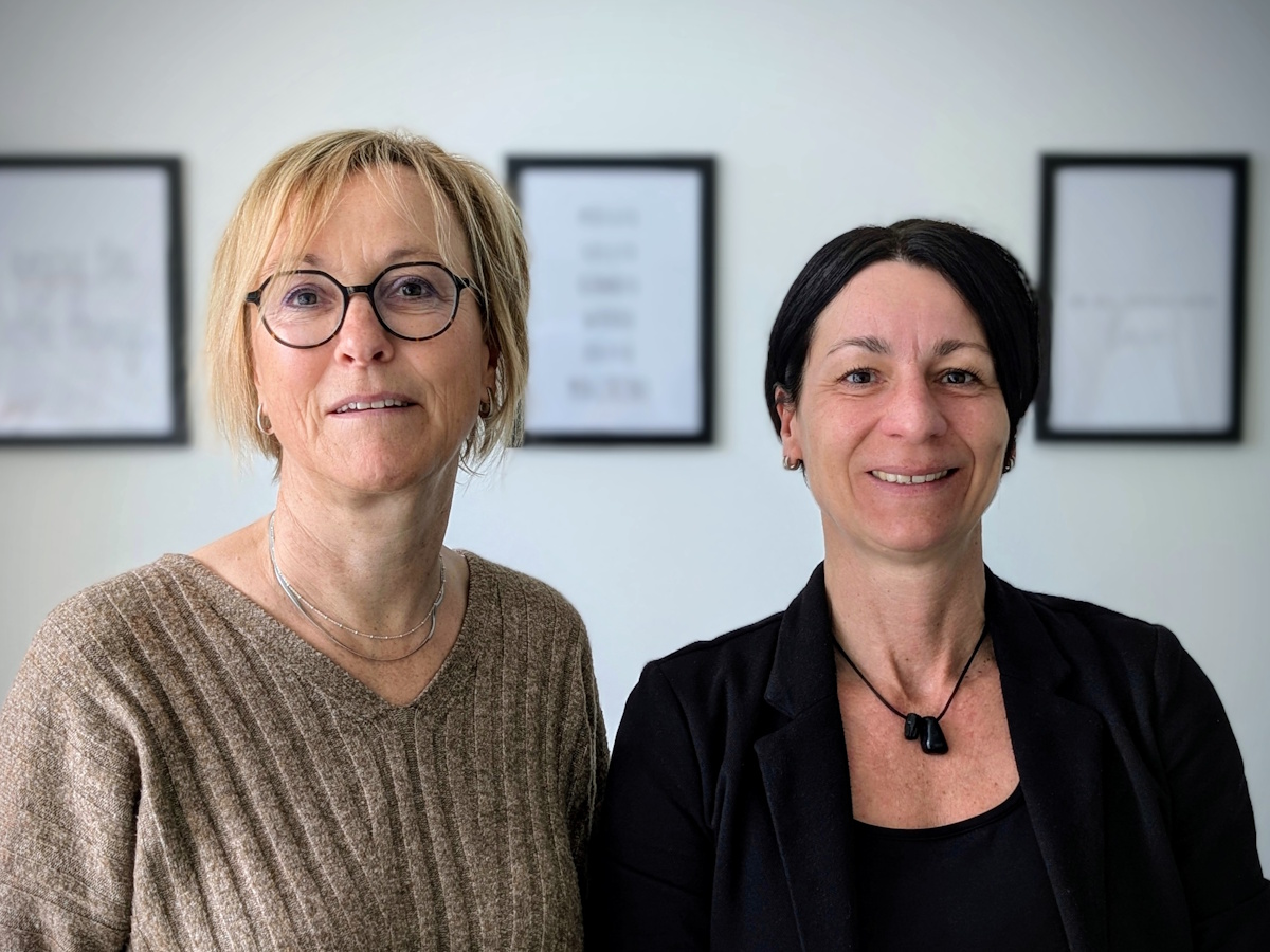 Nicole Olbrich und Andrea Härter